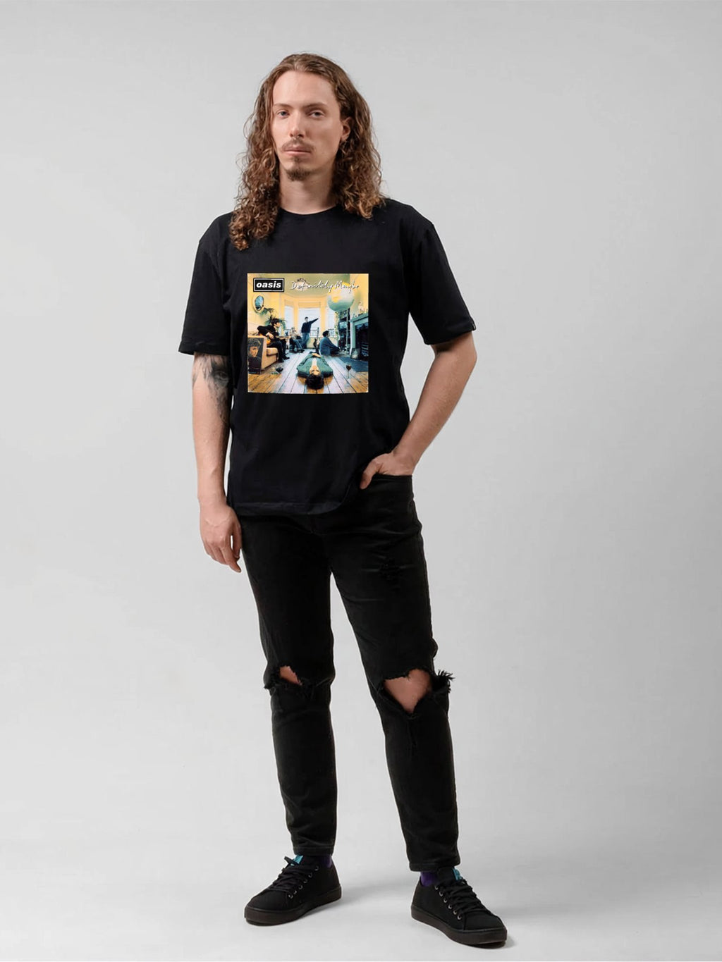 Oasis “Definitely Maybe” Album Graphic T-Shirt