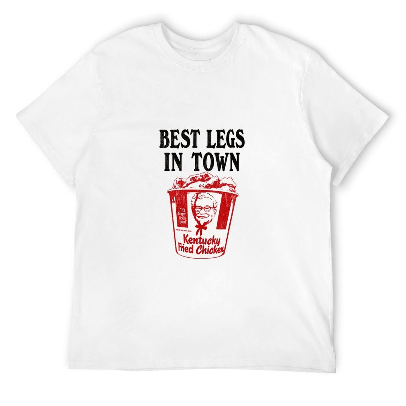 Best Legs in Town Fried Chicken Graphic T-Shirt