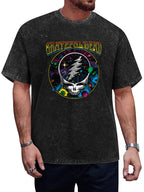 Grateful Dead Cosmic Steal Your Face Graphic T-Shirt