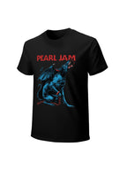 Pearl Jam Winged Hellhound Dark Rock T-Shirt