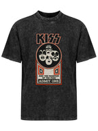 KISS Meets the Phantom of the Park Ticket Graphic T-Shirt