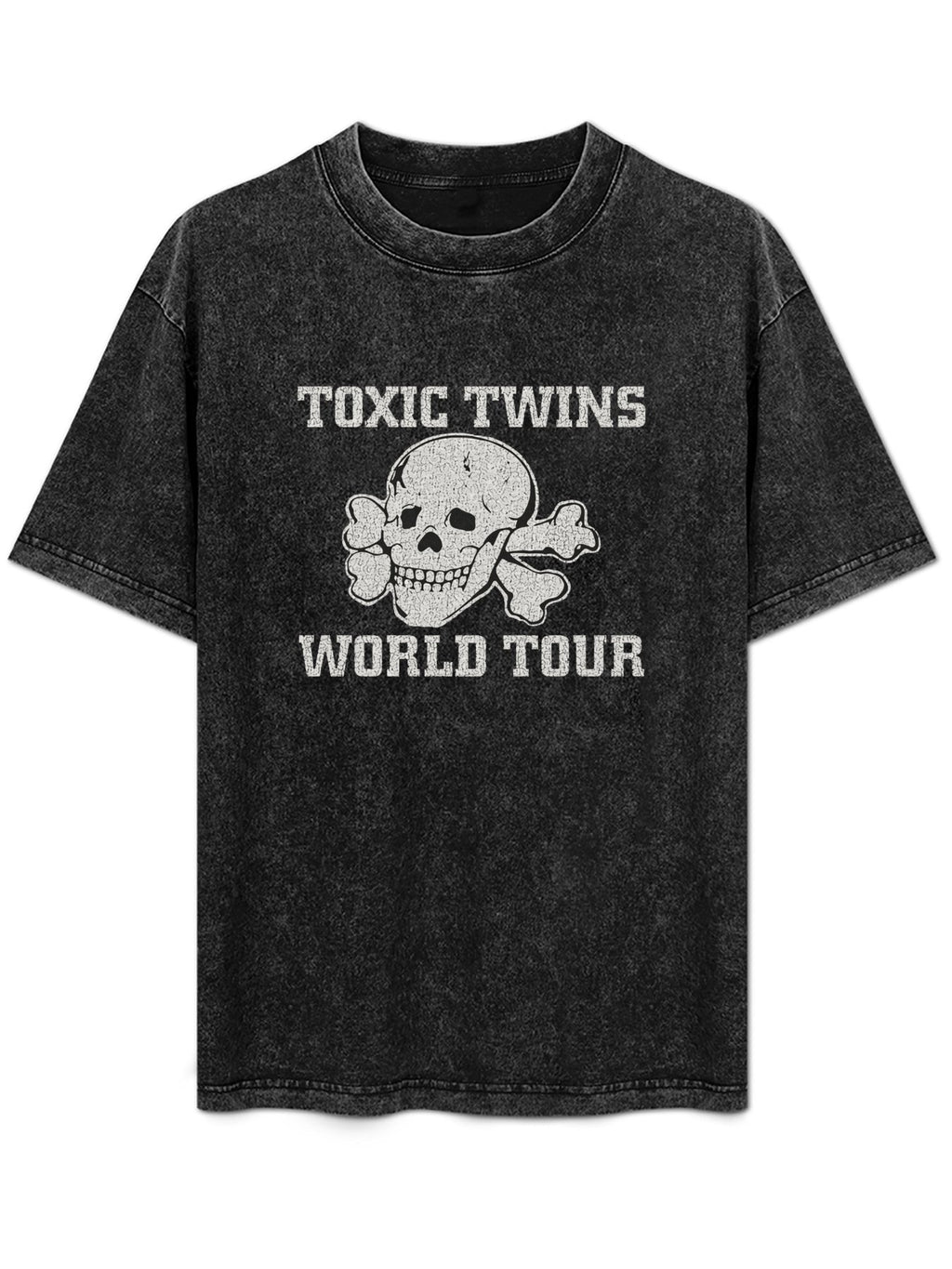 Aerosmith Toxic Twins World Tour Skull Graphic T-Shirt