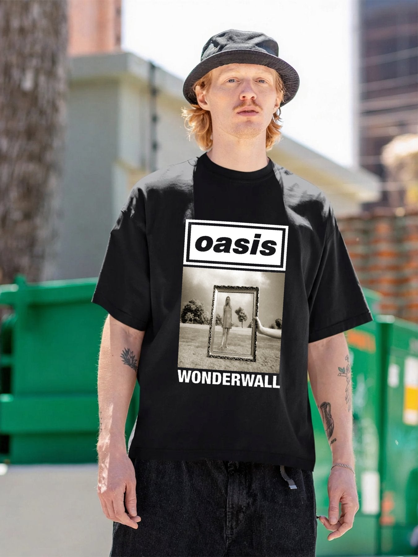Oasis “Wonderwall” Framed Photo Graphic T-Shirt