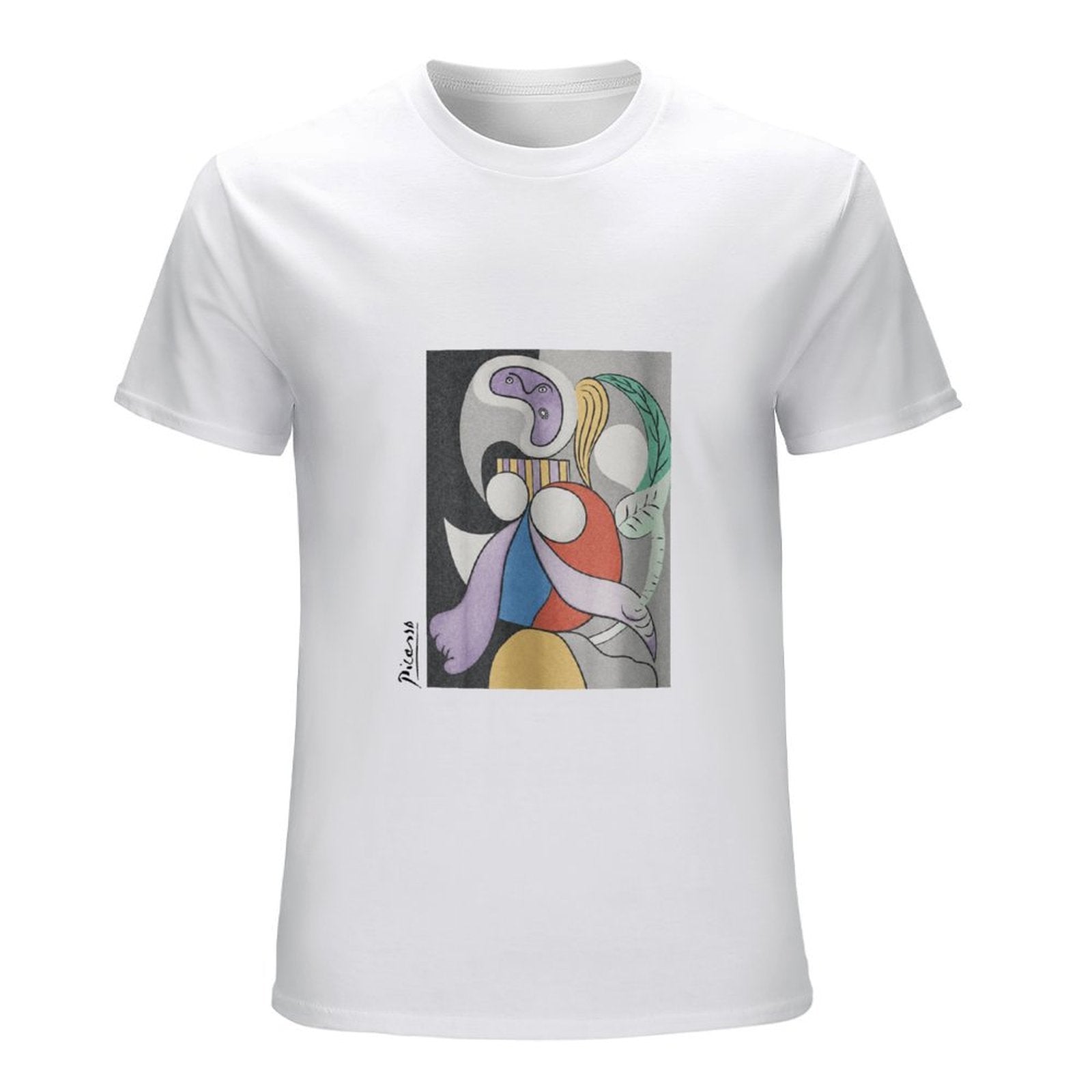 Abstract Picasso Art Graphic T-Shirt