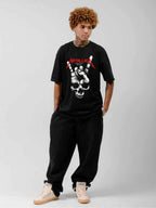 Metallica Skull Horn Hand Graphic T-Shirt