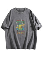 Teenage Mutant Ninja Turtles Pizza Machine Graphic Washed T-Shirt