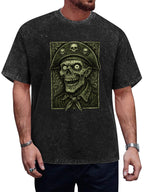 Vintage Iron Maiden Eddie Undead Captain Graphic T-Shirt