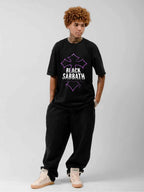 Black Sabbath Purple Cross Gothic Rock T-Shirt