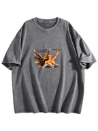 Magic The Gathering Serra Angel Washed Graphic T-Shirt