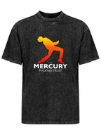 Freddie Mercury Phoenix Trust Gradient Silhouette Graphic T-Shirt