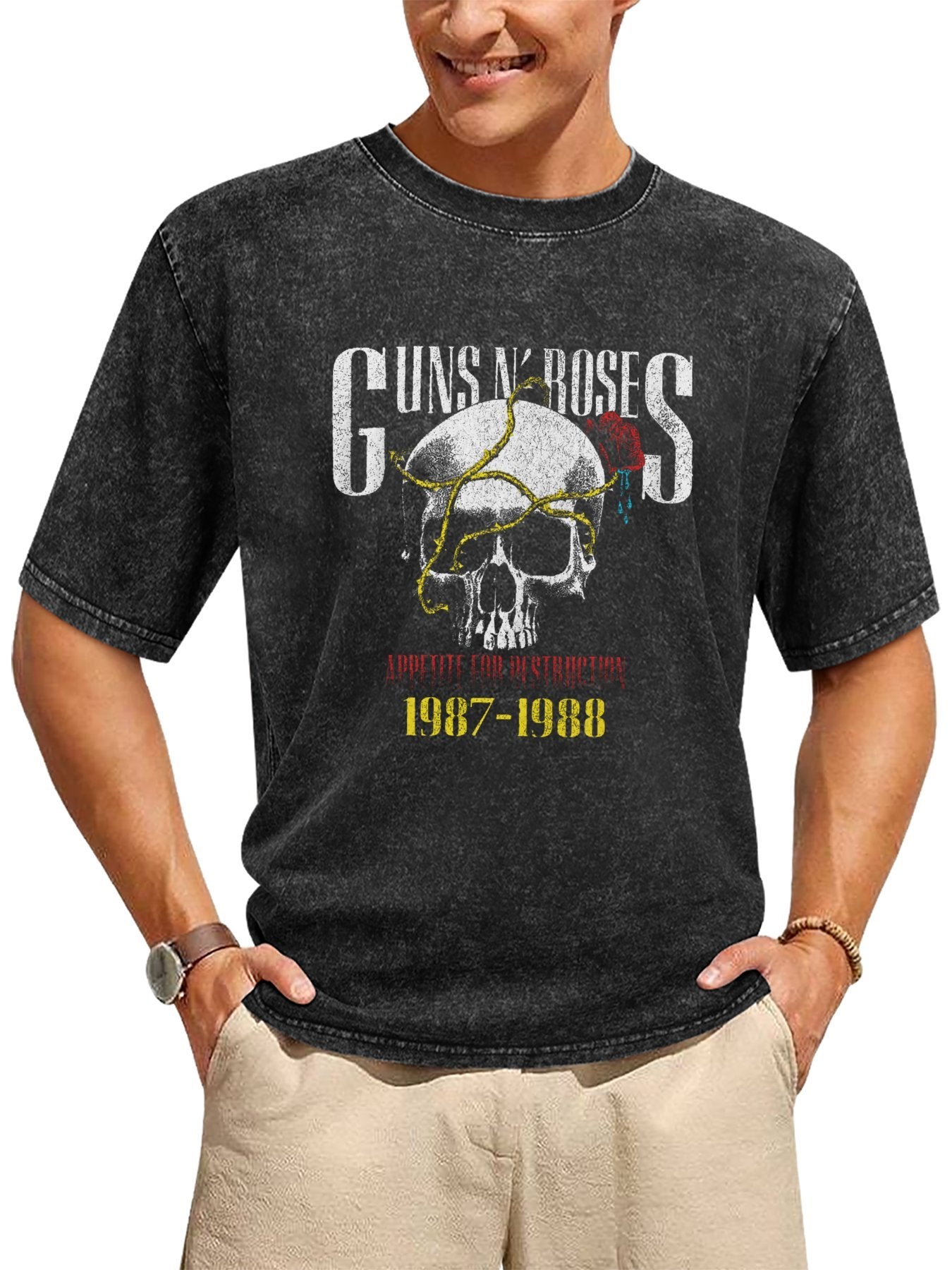 Guns N’ Roses Appetite for Destruction 1987–1988 Graphic T-Shirt