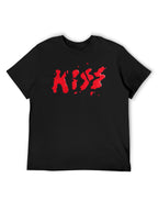 KISS Drip Logo Graphic T-Shirt