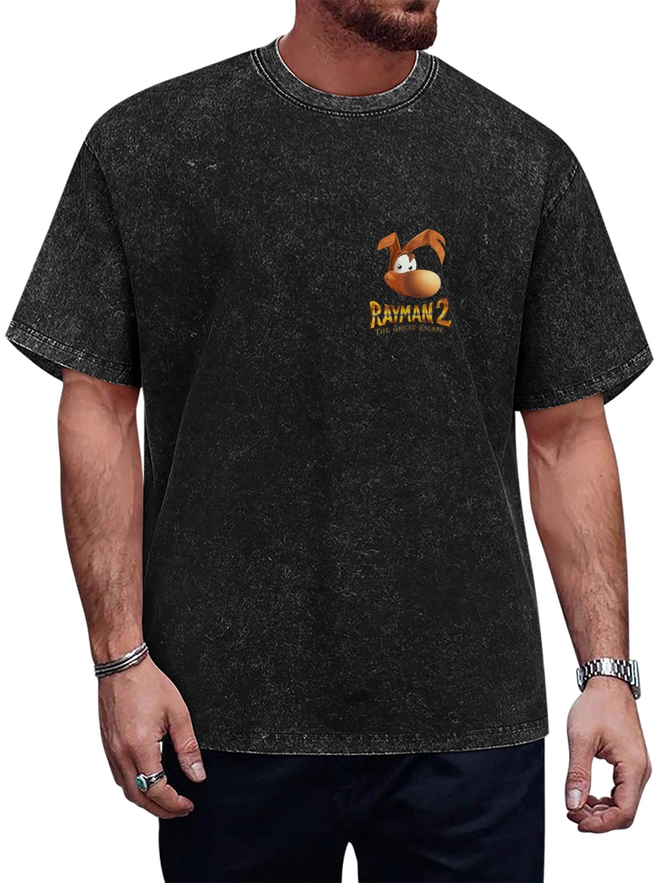 Rayman 2 Washed Graphic T-Shirt