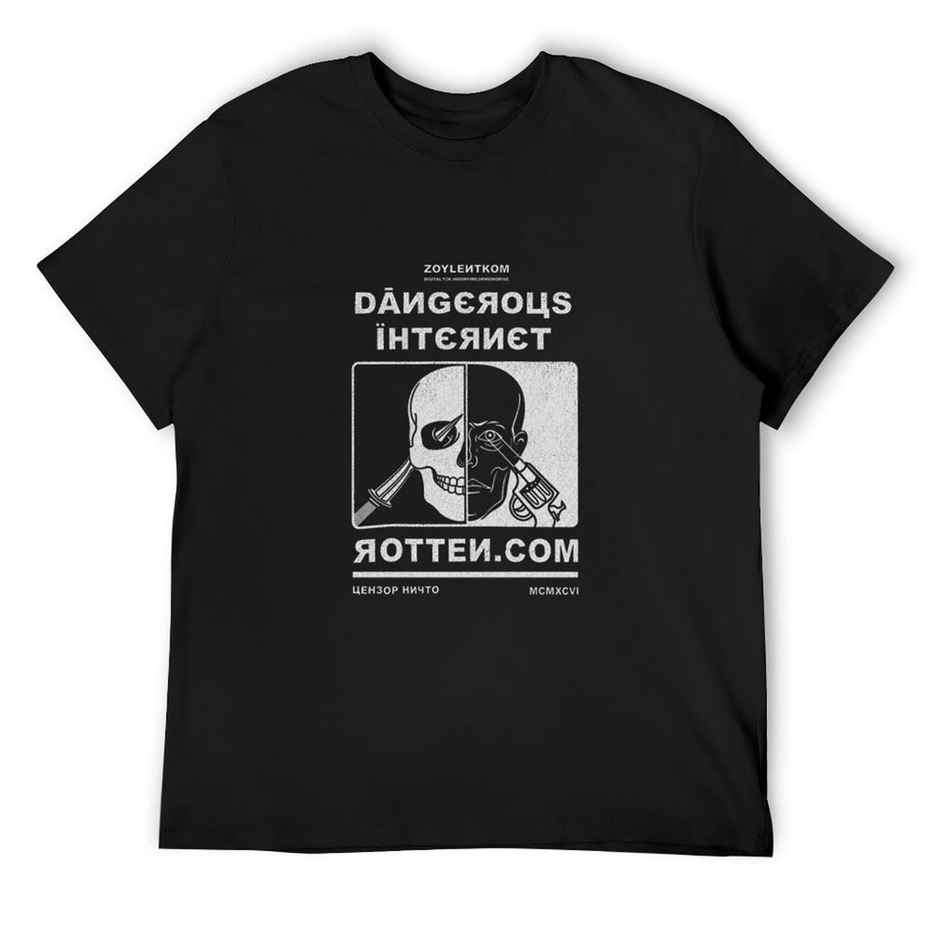 Dangerous Internet Graphic T-Shirt