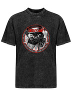 Mötley Crüe Rock Star Circle Graphic T-Shirt