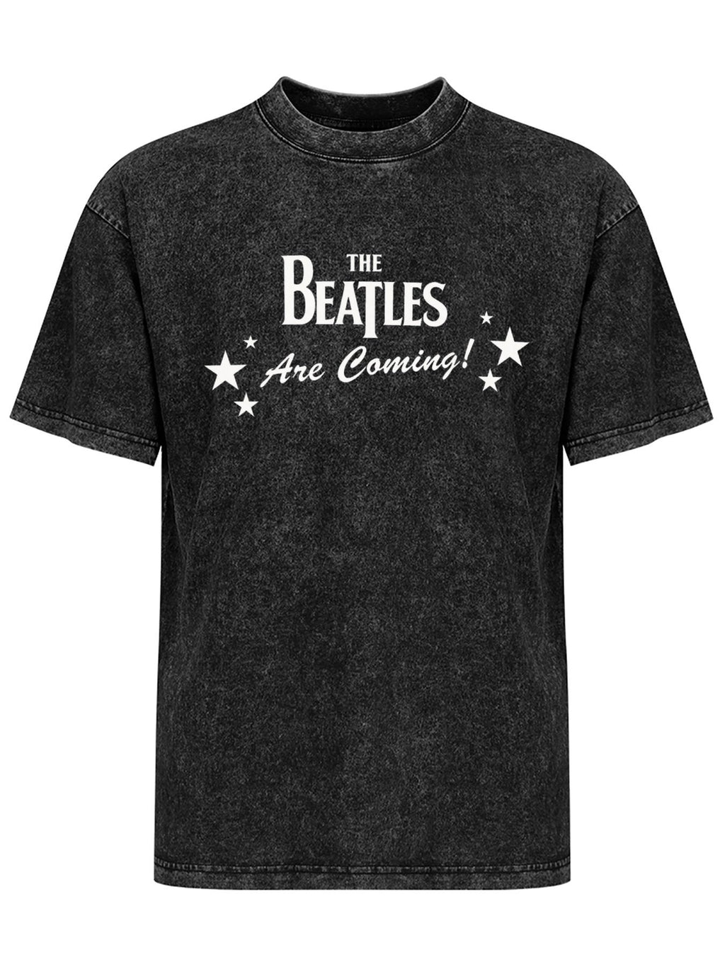 The Beatles Are Coming Star Graphic T-Shirt