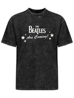 The Beatles Are Coming Star Graphic T-Shirt