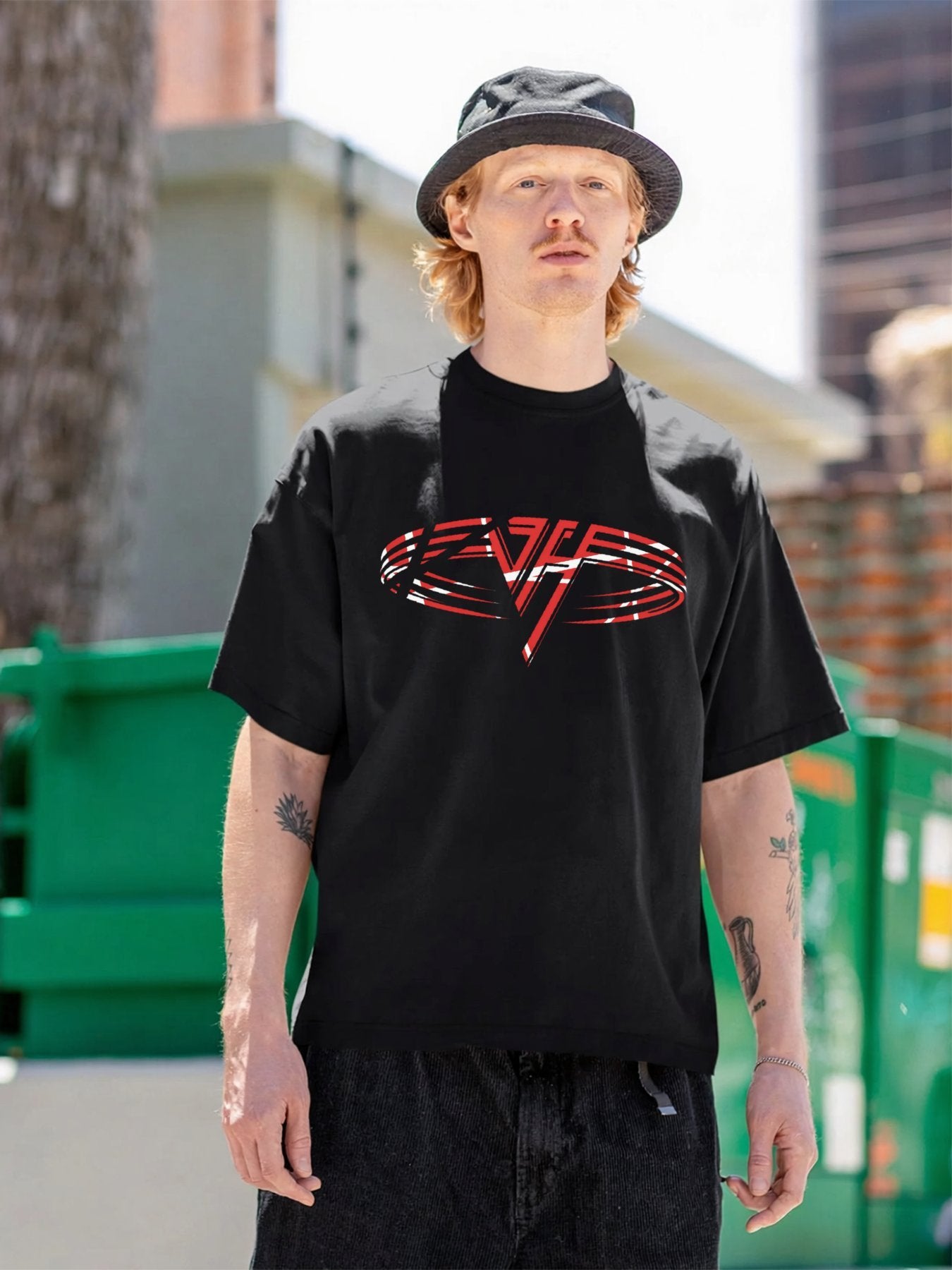 Van Halen Winged Logo Minimalist Rock T-Shirt