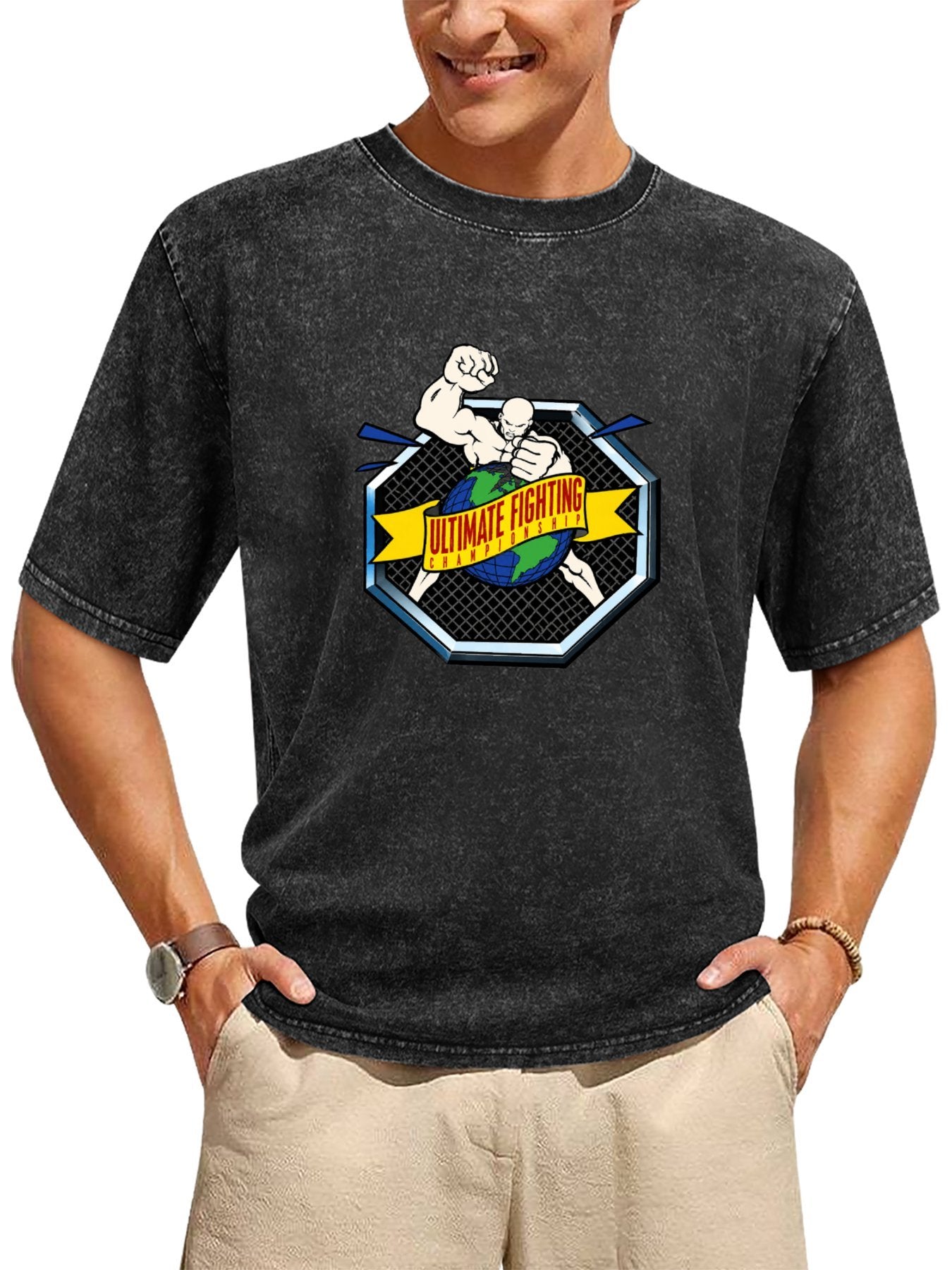 Ultimate Fighting Championship Graphic Washed T-Shirt