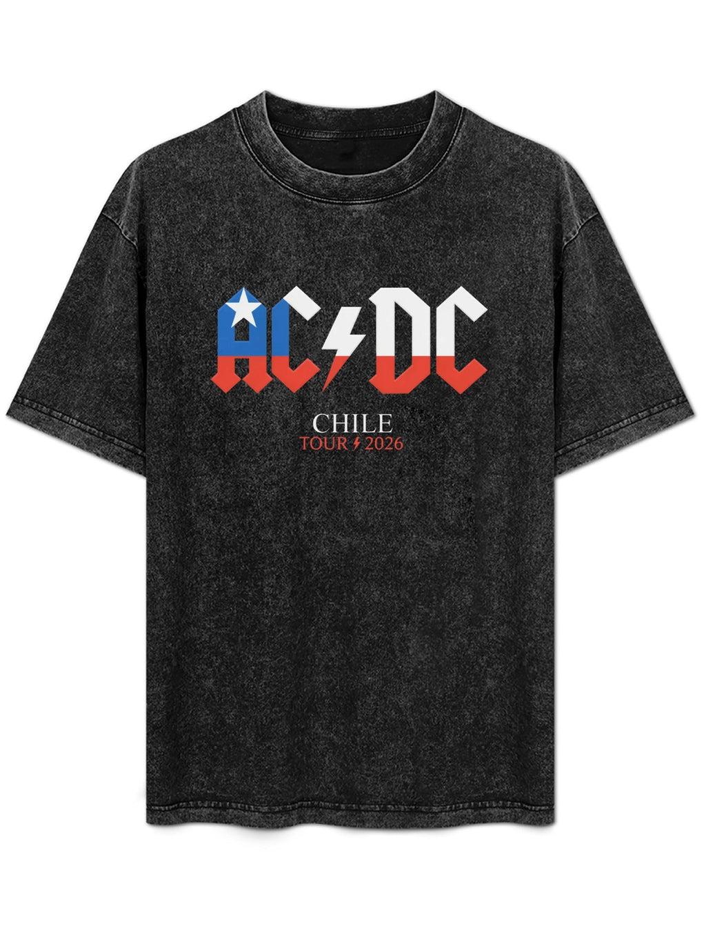 AC/DC Chile Tour 2026 Graphic T-Shirt