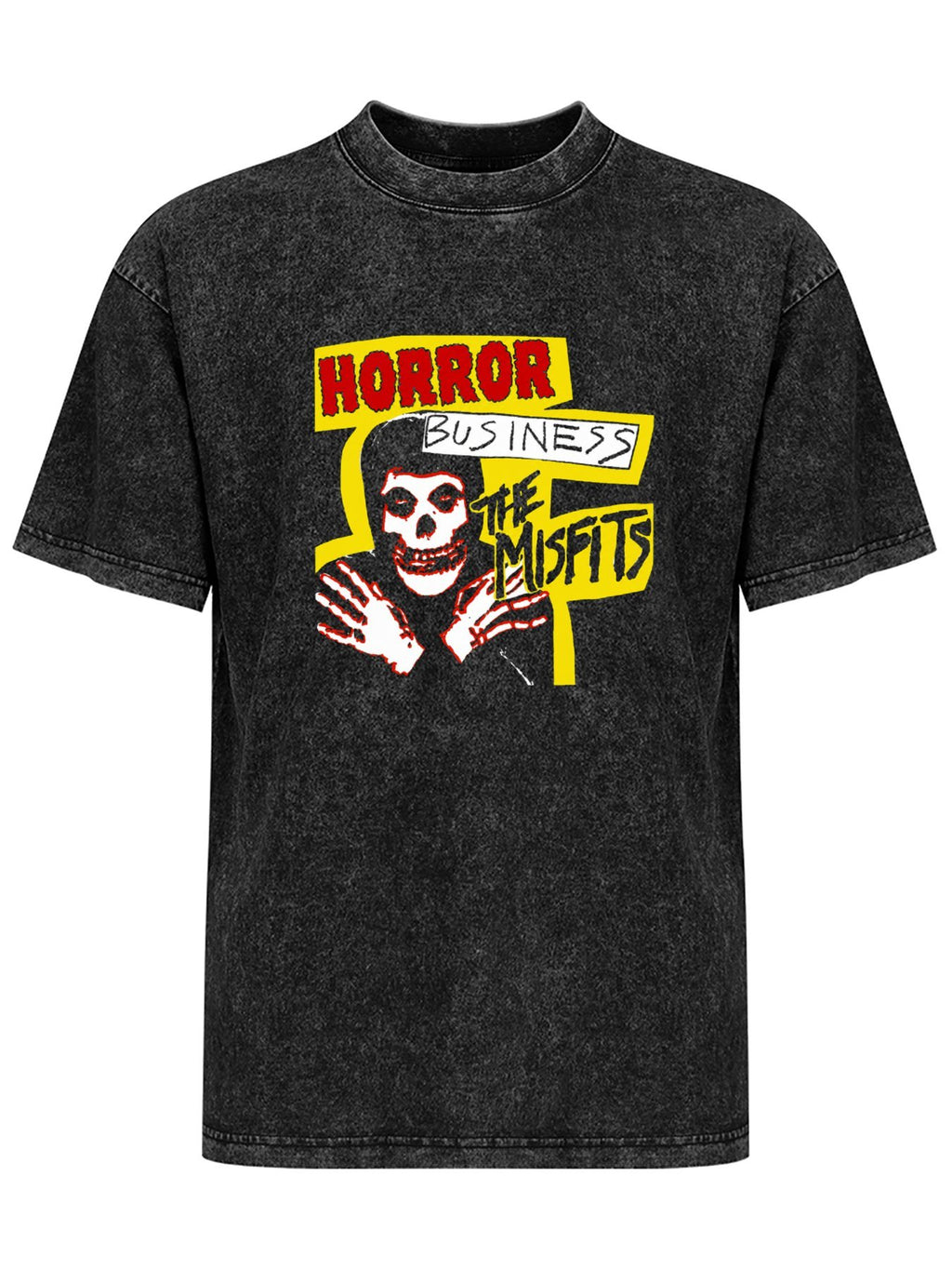 Misfits Horror Business Fiend Skull Graphic T-Shirt