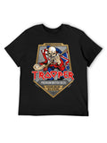Iron Maiden Trooper Beer Label Graphic T-Shirt