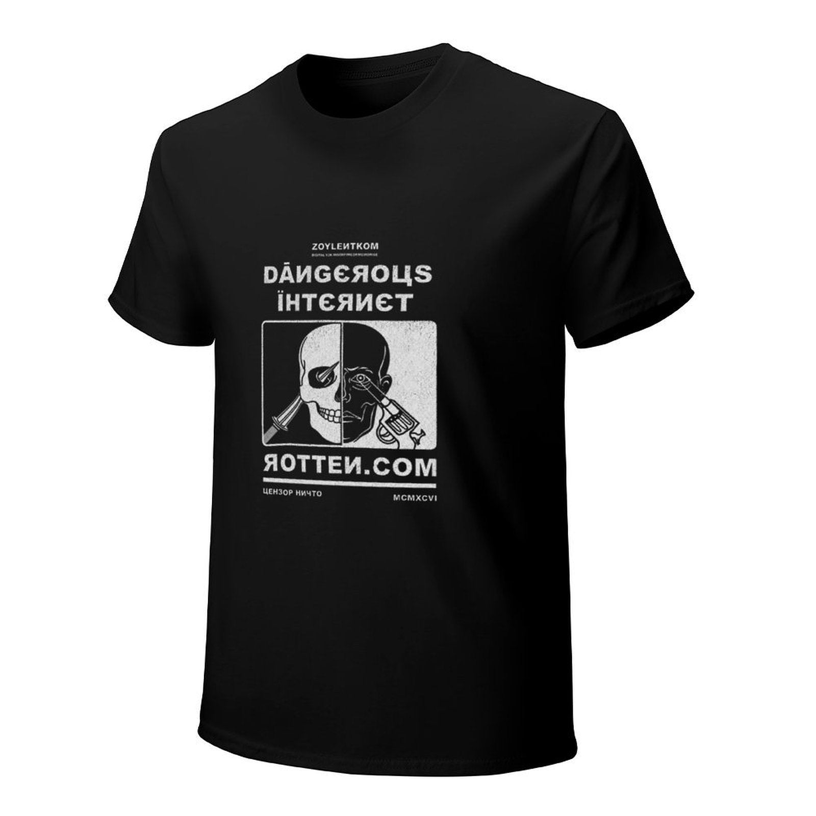 Dangerous Internet Graphic T-Shirt