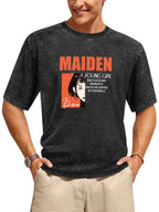 Maiden Portrait Vintage Washed T-Shirt