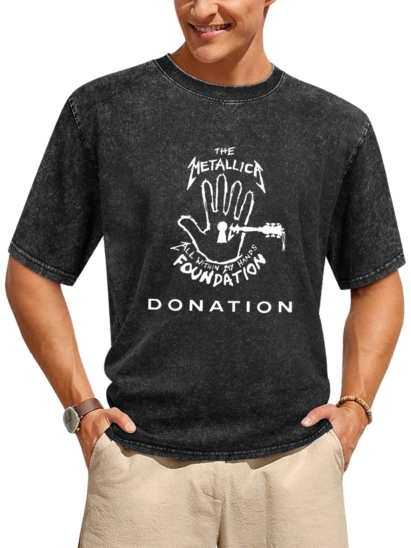 Metallica All Within My Hands Foundation Graphic T-Shirt