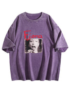 Fiona Apple Portrait Graphic Washed T-Shirt