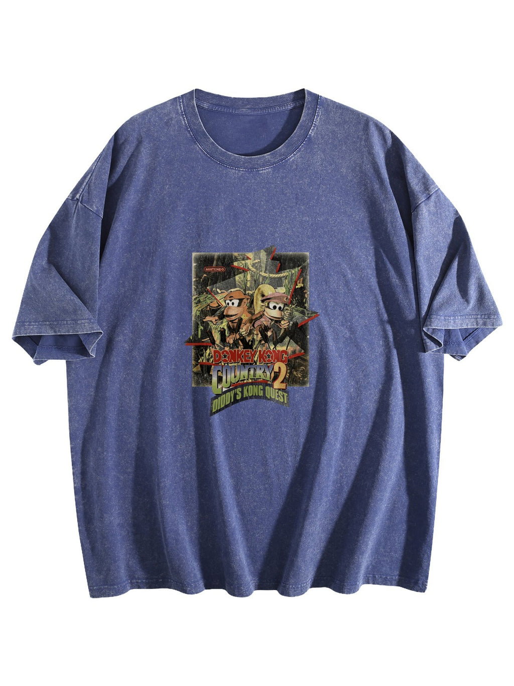 Donkey Kong Country 2 Washed Graphic T-Shirt