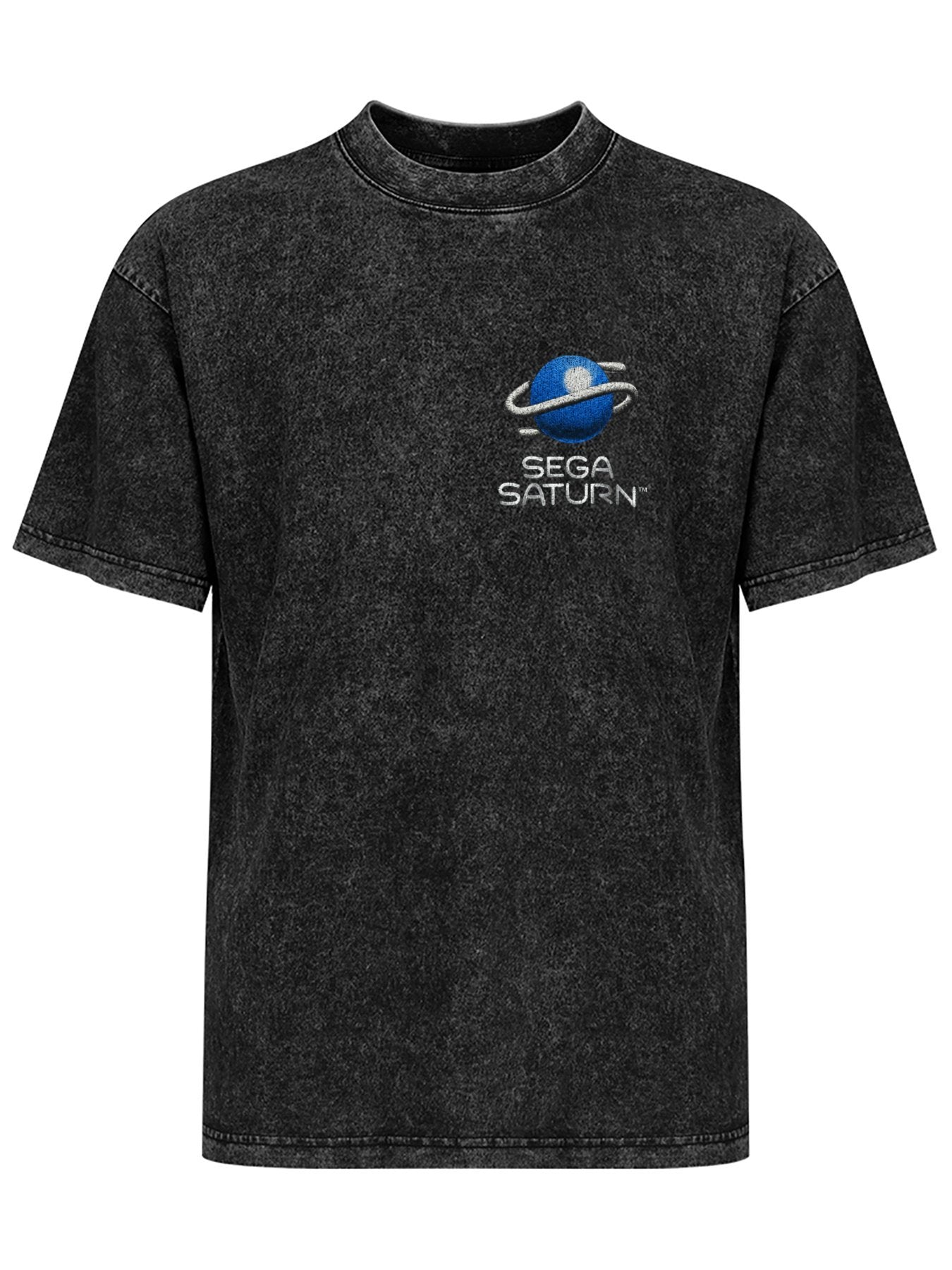 Sega Saturn Planet Logo Graphic Washed T-Shirt