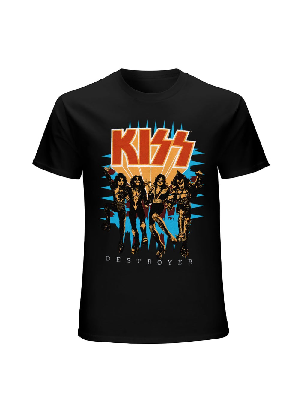 KISS Destroyer Band Graphic T-Shirt
