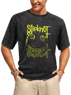 Slipknot Yellow Mask Graphic T-Shirt