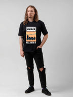 Oasis “Roll With It” Beach Photo Graphic T-Shirt