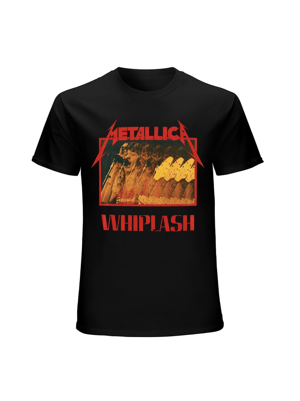 Metallica Whiplash Live Performance Graphic T-Shirt