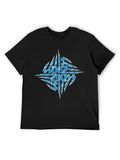 KISS Blue Mirror Lightning Graphic T-Shirt