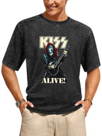 KISS Alive Guitarist Graphic T-Shirt