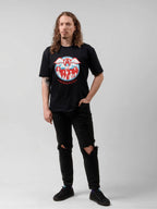 Aerosmith Band Portrait Bat Wing Vintage Graphic T-Shirt