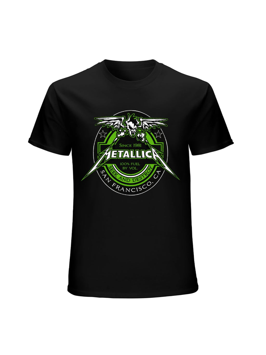 Metallica “Seek and Destroy” Fuel Badge Graphic T-Shirt