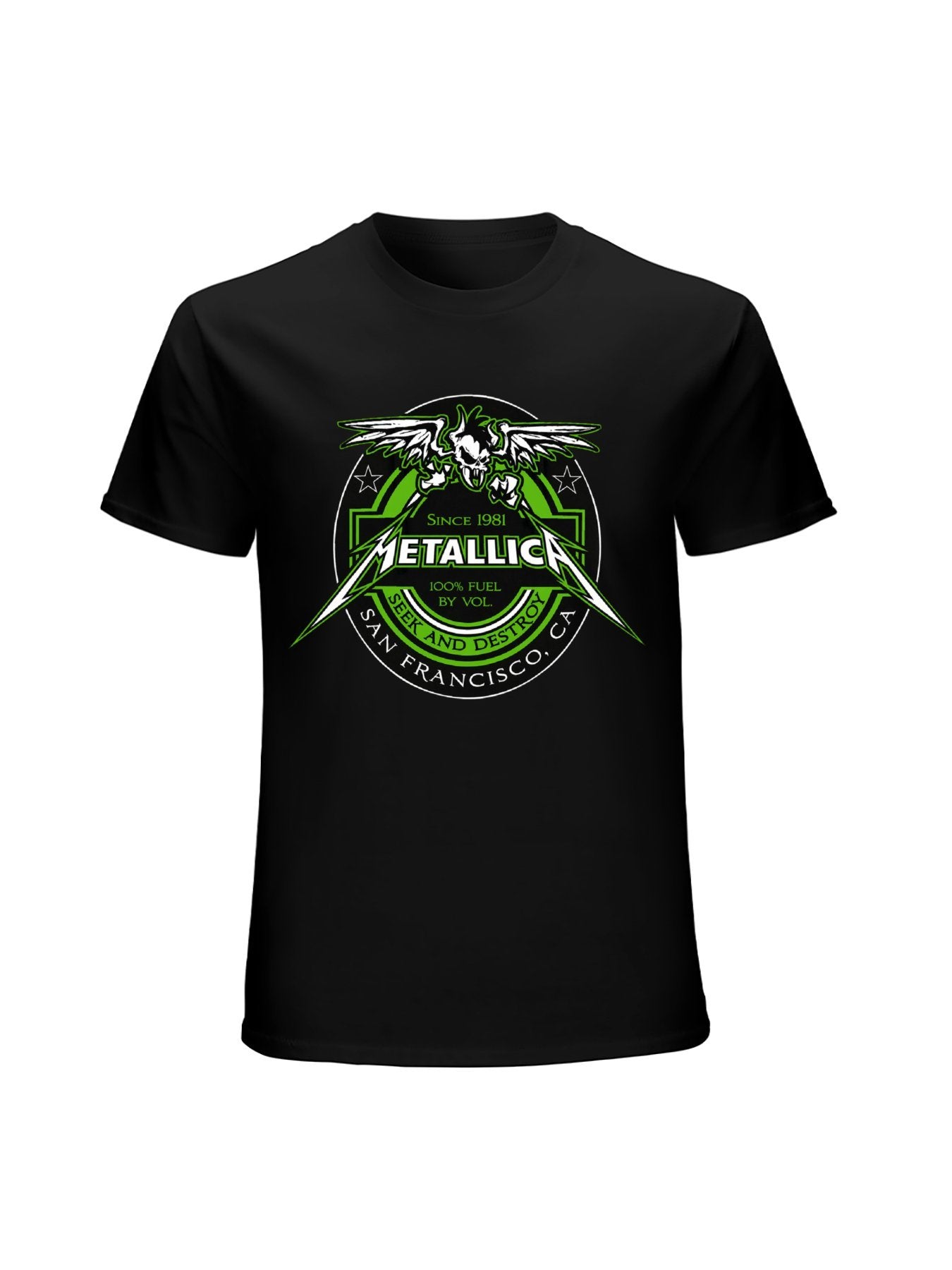 Metallica “Seek and Destroy” Fuel Badge Graphic T-Shirt