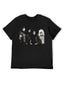 Monochrome Rock Band Portrait Graphic T-Shirt
