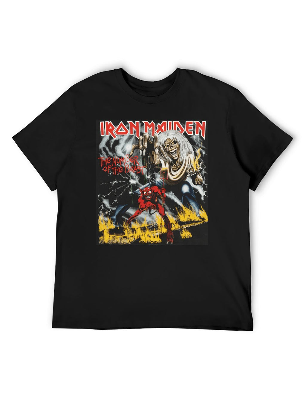 Iron Maiden Number Of The Beast Eddie Graphic T-Shirt