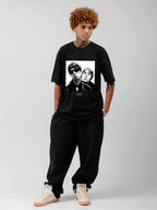 Oasis Black-and-White Duo Photo Graphic T-Shirt