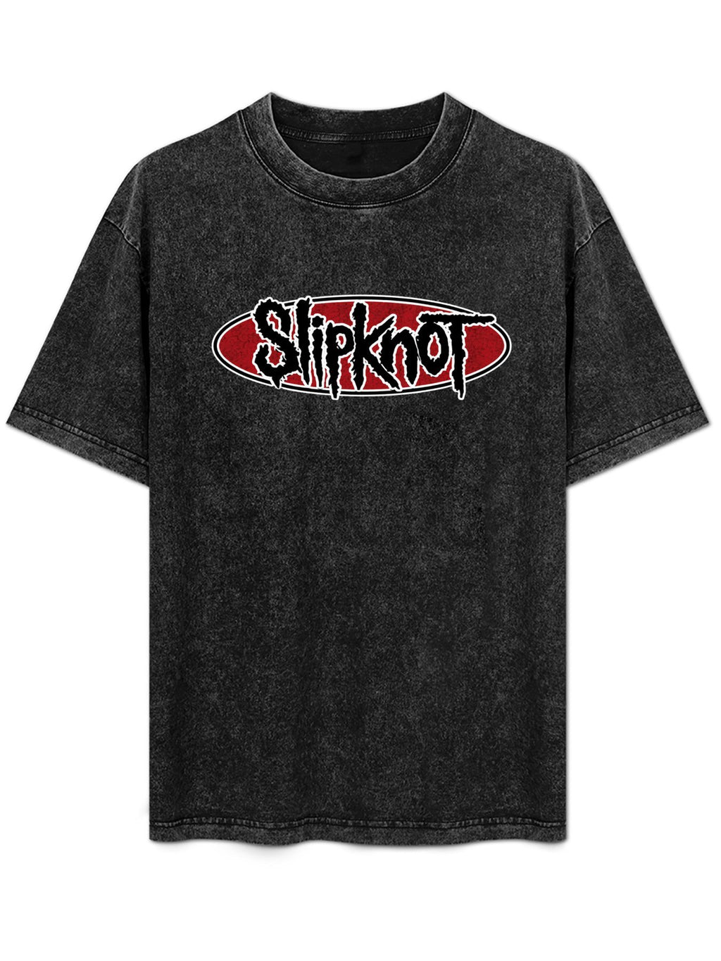Slipknot Red Oval Logo Graphic T-Shirt