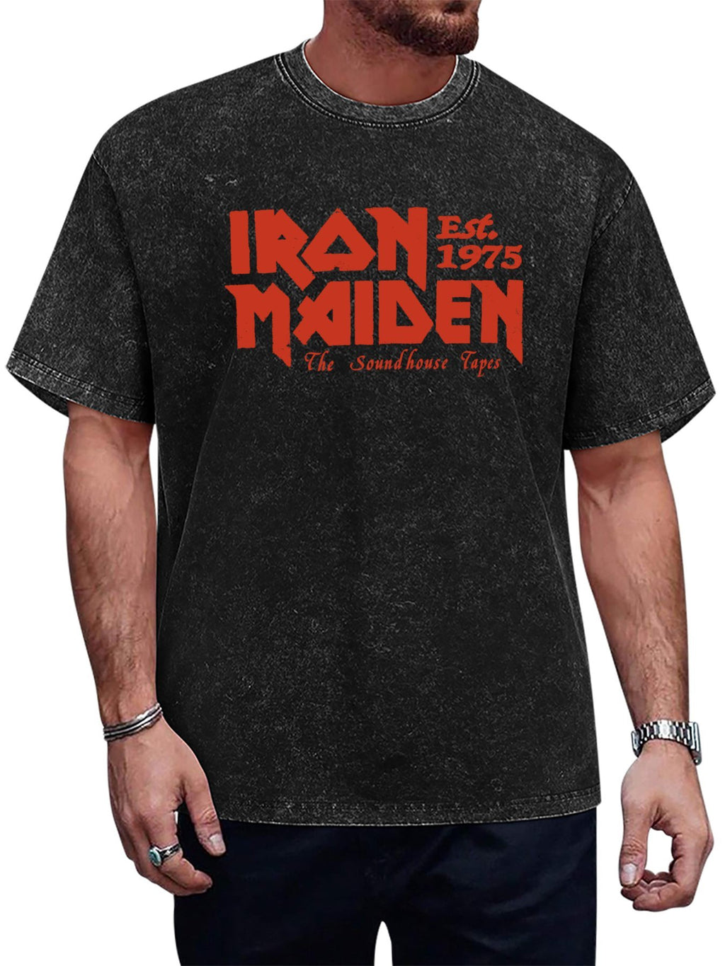 Iron Maiden The Soundhouse Tapes Graphic T-Shirt