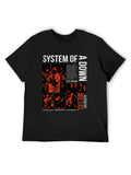 System of a Down Alternative Rock Collage T-Shirt