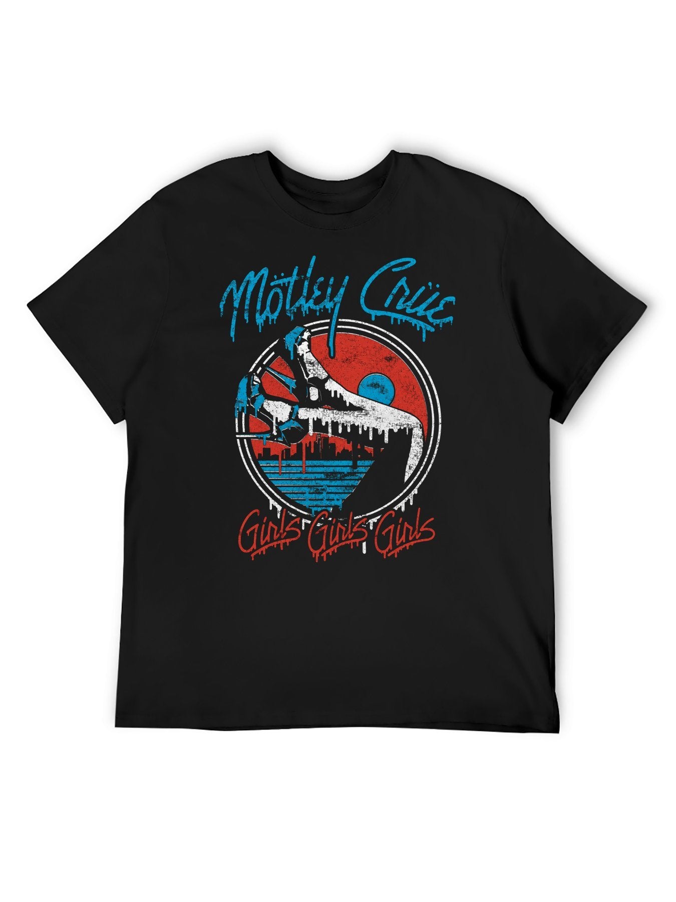 Mötley Crüe Girls Girls Girls High Heel Graphic T-Shirt