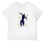 Matisse Abstract Figure Graphic Black T-Shirt