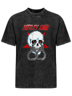 Mötley Crüe Skull and Handcuffs Graphic T-Shirt
